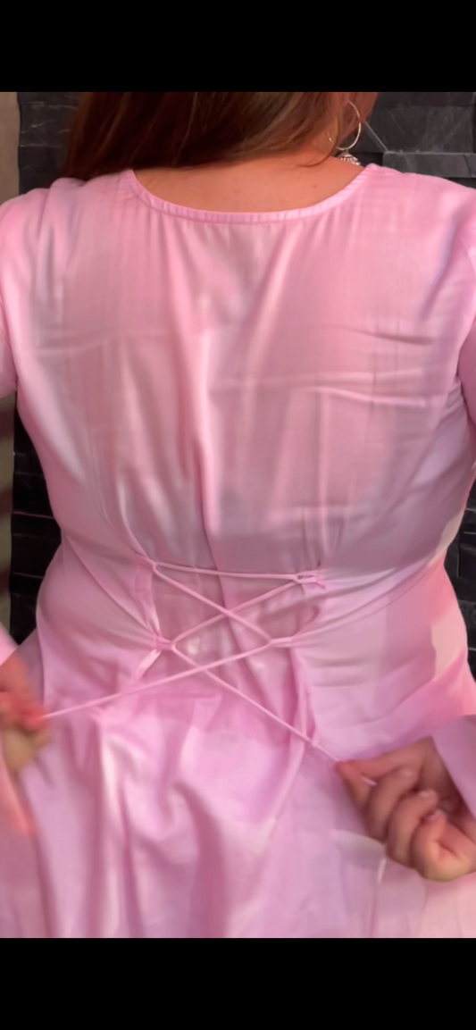 Dilruba Farshi set ( pink)