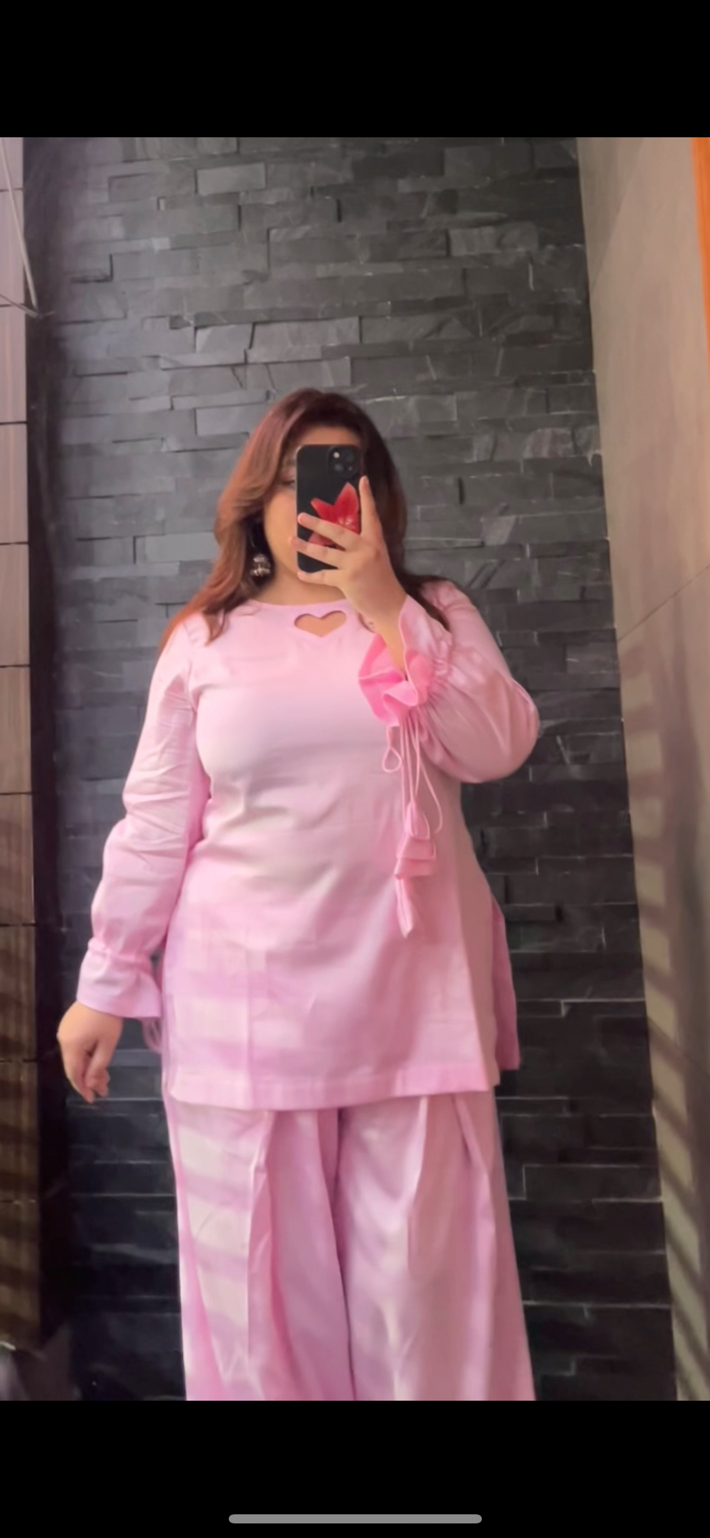 Dilruba Farshi set ( pink)