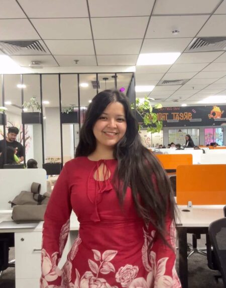 Noor kurti (red)