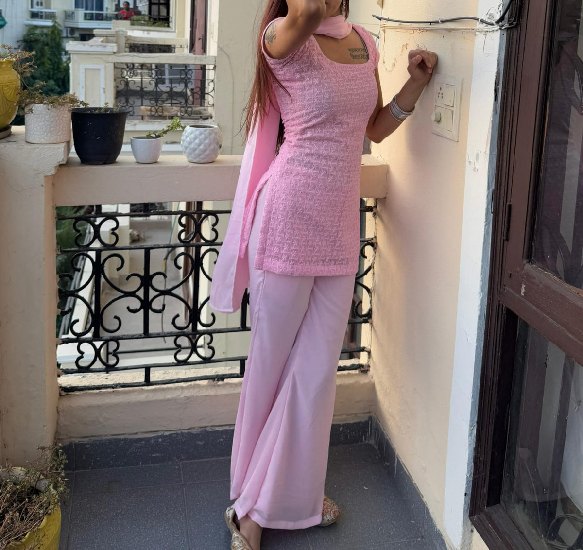 Retro Blush Ethnic set