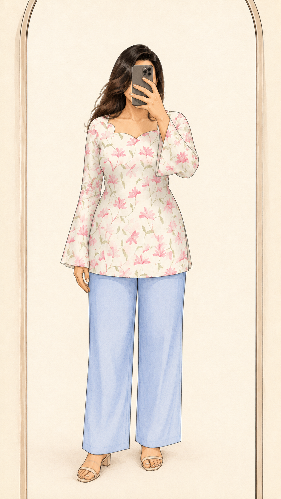 Bahaar kurti