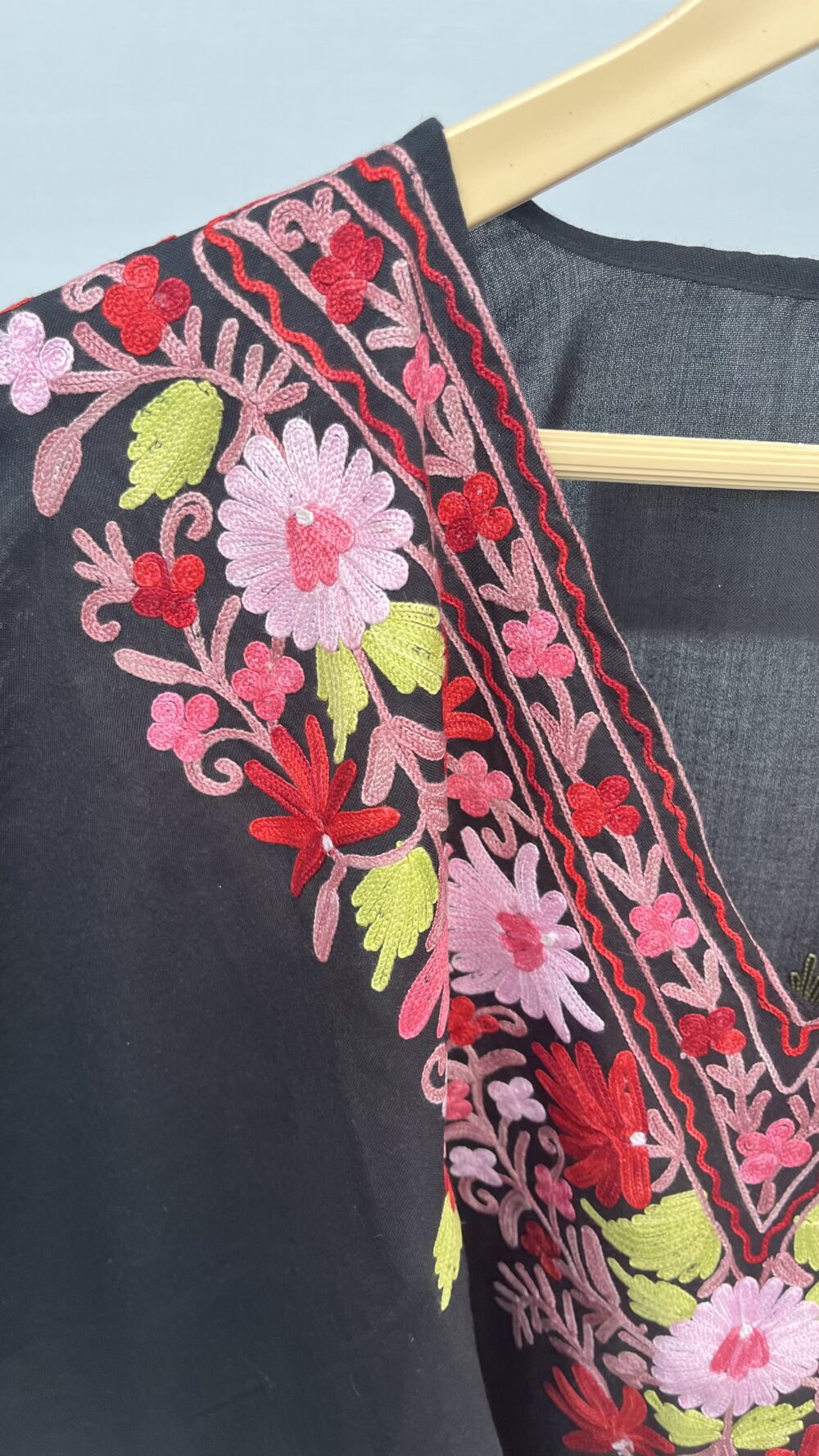 Black floral Kaftan - Image 2